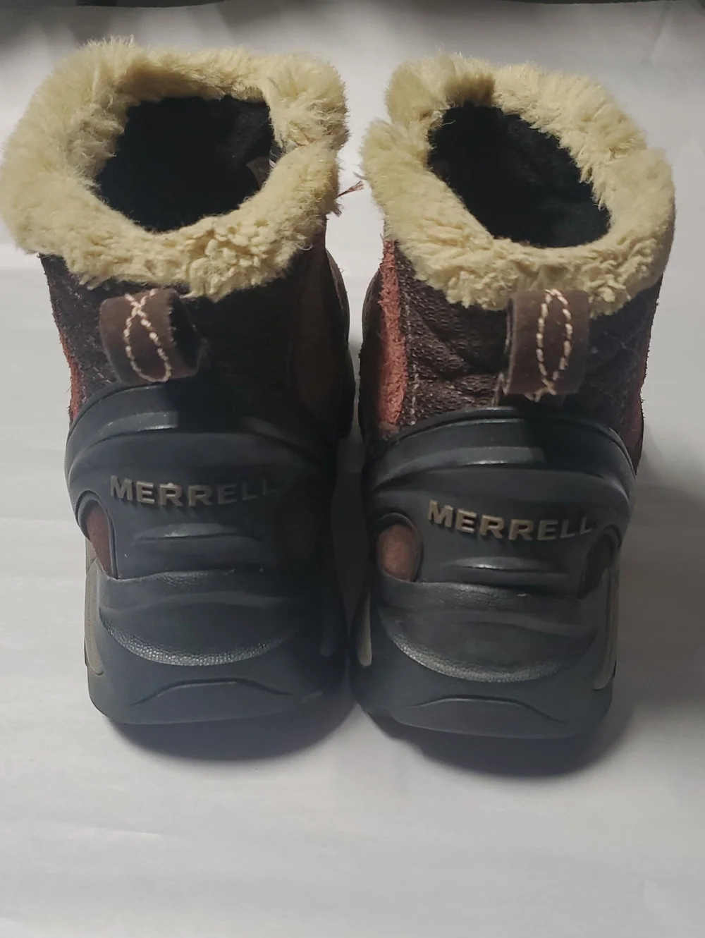 Merrell Sleet 6 Waterproof Bracken Suede Hiking Winter Boots Size 8.5 Womens